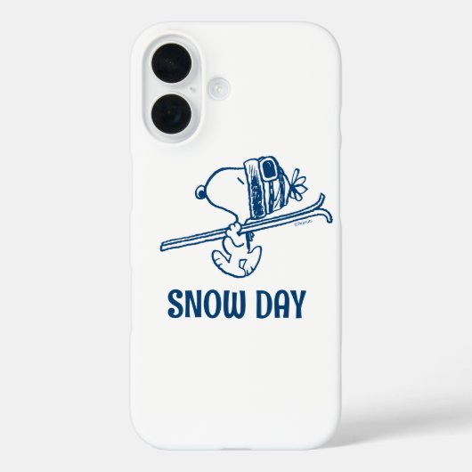 pinda's | Snoopy Ski Trip Case-Mate iPhone Case (Achterkant)