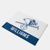 pinda's | Snoopy Ski Trip Deurmat (Schuin)