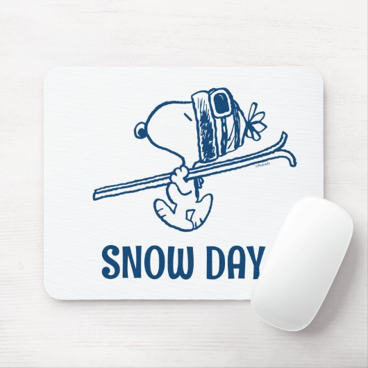 pinda's | Snoopy Ski Trip Muismat (Met muis)