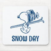 pinda's | Snoopy Ski Trip Muismat (Voorkant)