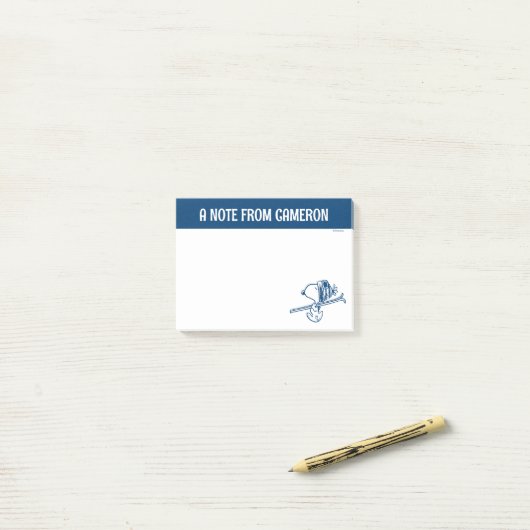 pinda's | Snoopy Ski Trip Post-it® Notes (Op bureau)