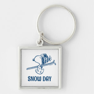pinda's   Snoopy Ski Trip Sleutelhanger