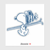 pinda's | Snoopy Ski Trip Sticker (Vel)