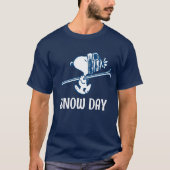 pinda's | Snoopy Ski Trip T-shirt (Voorkant)