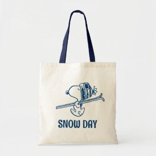 pinda's Snoopy Ski Trip Tote Bag