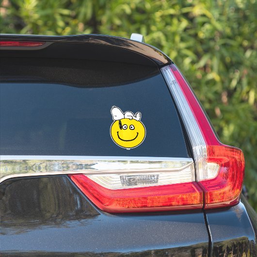 pinda's | Snoopy Smiley Face Sticker (Auto Zijkant)