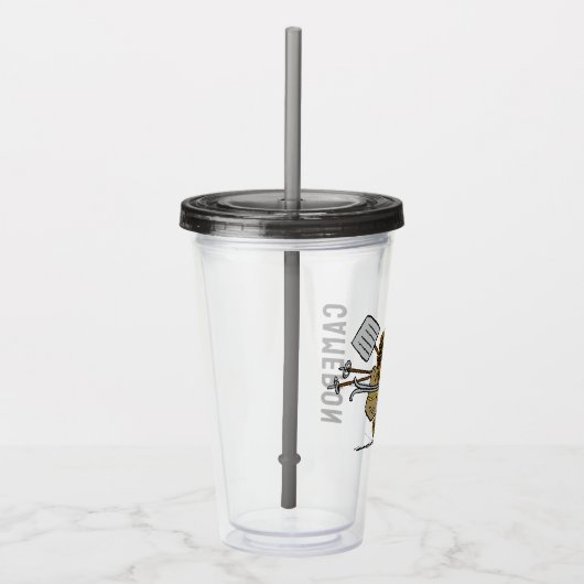 pinda's | Snoopy Snow Warrior Acryl Drinkbeker (Rechts)