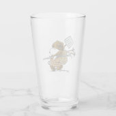pinda's | Snoopy Snow Warrior Glas (Achterkant)