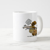 pinda's | Snoopy Snow Warrior Grote Koffiekop (Voorkant rechts)