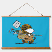 pinda's | Snoopy Snow Warrior Hangend Wandkleed (Voorkant)