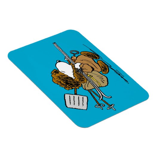 pinda's | Snoopy Snow Warrior Magneet (Rechterzijde)