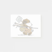 pinda's | Snoopy Snow Warrior Post-it® Notes (Voorkant)