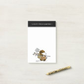 pinda's | Snoopy Snow Warrior Post-it® Notes (Op bureau)