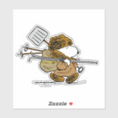 pinda's | Snoopy Snow Warrior Sticker (Vel)