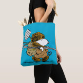 pinda's | Snoopy Snow Warrior Tote Bag (Dichtbij)