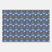 pinda's | Snoopy Space Birthday Inpakpapier Vel (Voorkant 2)