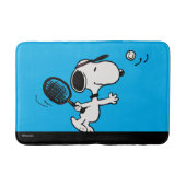 pinda's | Snoopy speelt tennis Badmat (Voorkant)