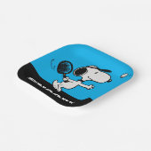 pinda's | Snoopy speelt tennis Papieren Bordje (Gebogen)