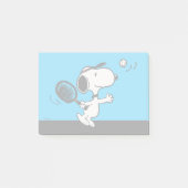 pinda's | Snoopy speelt tennis Post-it® Notes (Voorkant)