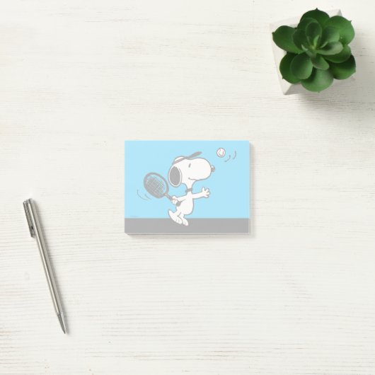 pinda's | Snoopy speelt tennis Post-it® Notes (Kantoor)