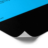 pinda's | Snoopy speelt tennis Poster (Hoek)