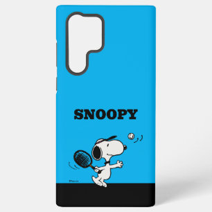 pinda's   Snoopy speelt tennis Samsung Galaxy Hoesje
