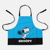 pinda's | Snoopy speelt tennis Schort (Voorkant)