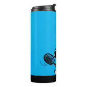 pinda's | Snoopy speelt tennis Thermosbeker (Gedraaid links)