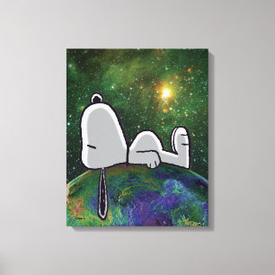 pinda's Snoopy spp. Canvas Afdruk