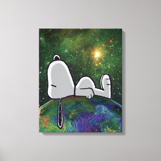 pinda's | Snoopy spp. Canvas Afdruk (Voorkant)