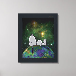 pinda's Snoopy spp. Canvas Afdruk