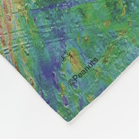 pinda's | Snoopy spp. Fleece Deken (Hoek)