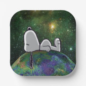 pinda's | Snoopy spp. Papieren Bordje (Voorkant)