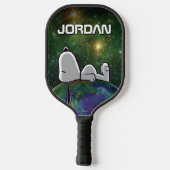 pinda's | Snoopy spp. Pickleball Paddle (Achterkant)