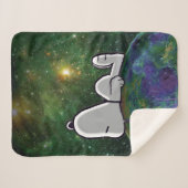 pinda's | Snoopy spp. Sherpa Deken (Voorkant (horizontaal))