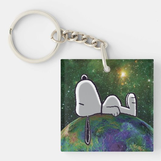 pinda's | Snoopy spp. Sleutelhanger (Voorkant)