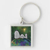 pinda's | Snoopy spp. Sleutelhanger (Voorkant)