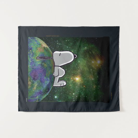 pinda's | Snoopy spp. Wandkleed (Voorkant (horizontaal))