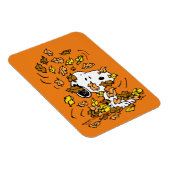 pinda's | Snoopy stapel bladeren Magneet (Rechterzijde)