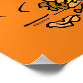 pinda's | Snoopy stapel bladeren Poster (Hoek)