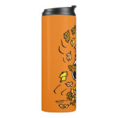 pinda's | Snoopy stapel bladeren Thermosbeker (Gedraaid links)