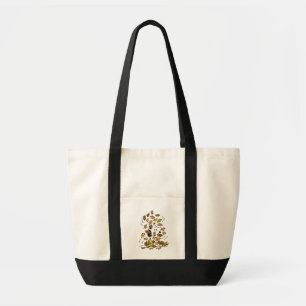 pinda's Snoopy stapel bladeren Tote Bag
