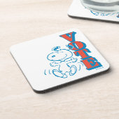 pinda's | Snoopy - Stemming Bier Onderzetter (Linkerzijde)