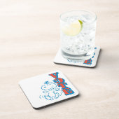 pinda's | Snoopy - Stemming Bier Onderzetter (Rechterzijde)