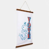 pinda's | Snoopy - Stemming Hangend Wandkleed (Gebogen)