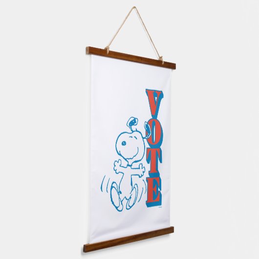 pinda's | Snoopy - Stemming Hangend Wandkleed (Gebogen)