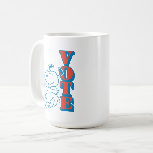 pinda's | Snoopy - Stemming Koffiemok (Voorkant links)