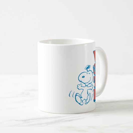 pinda's | Snoopy - Stemming Koffiemok (Voorkant rechts)