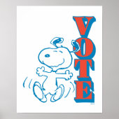 pinda's | Snoopy - Stemming Poster (Voorkant)