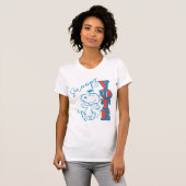 pinda's | Snoopy - Stemming T-shirt (Voorkant volledig)